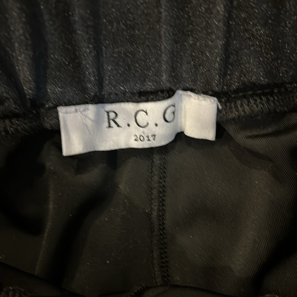 RCG Black Gold Insert Joggers Wide Leg XS - Picture 2 of 5